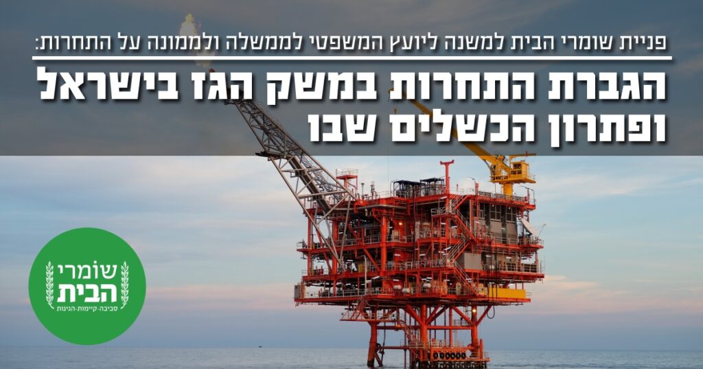 הגברת התחרות במשק הגז ופתרון הכשלים שבו